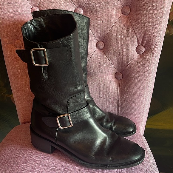 Chanel Motorcycle Boots - Picture 2 of 16